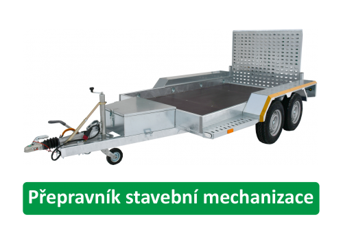 Přepravník stavební mechanizace