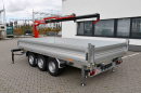 Třístranný sklápěč s hydraulickou rukou special