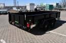 Nalakovaný jednostranný sklápěcí přívěs do 3500 kg
