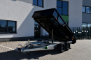 Nalakovaný jednostranný sklápěcí přívěs do 3500 kg