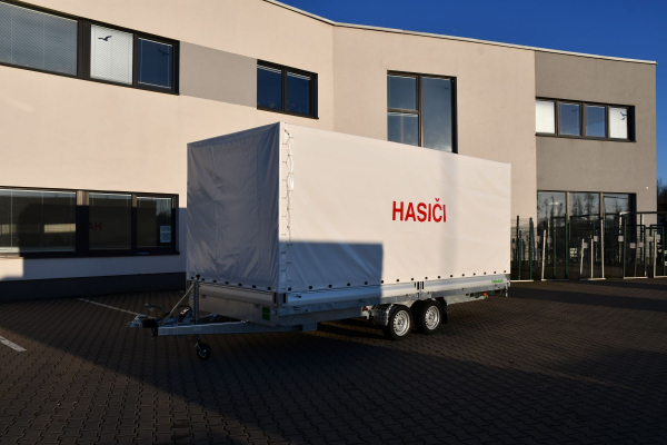 Multifunkční přívěs hasiči