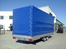 HB2 B35 5621 - bržděný dvounápravový valníkový přívěs s koly pod, do 3500 kg