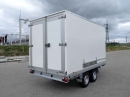 HSW2 B35 5522/20 - bržděný dvounápravový skříňový přívěs s koly pod, do 3500 kg