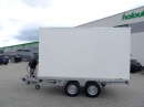 HSW2 B35 5522/20 - bržděný dvounápravový skříňový přívěs s koly pod, do 3500 kg