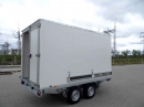 HSW2 B35 5522/20 - bržděný dvounápravový skříňový přívěs s koly pod, do 3500 kg