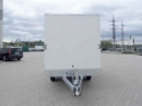 HSW2 B35 5522/20 - bržděný dvounápravový skříňový přívěs s koly pod, do 3500 kg
