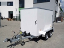 TSW2 B20 3013/18 - bržděný dvounápravový skříňový přívěs s koly vedle, do 2000 kg