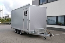 Skříňový přívěs HSWS 3B 35 50 20 s kuchyňkou a markýzou